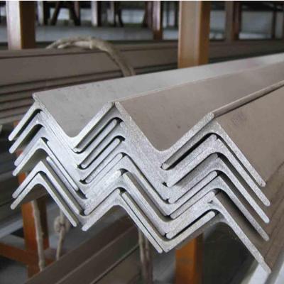 Brushed Stainless Steel Angle Bar Ss 304 Angle Punching Decoiling Processing