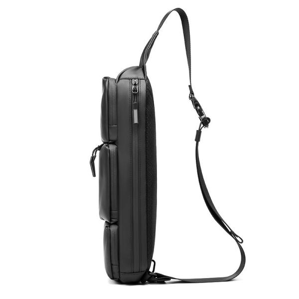 Anti Theft Water Resistant Mens Vest Chest Sling Bags 0.44kg