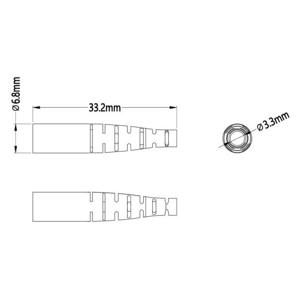 12 гибкий провод полярности b Aqua кабеля мультимодных 50/125 3.0mm LSZH хобота ядра MPO