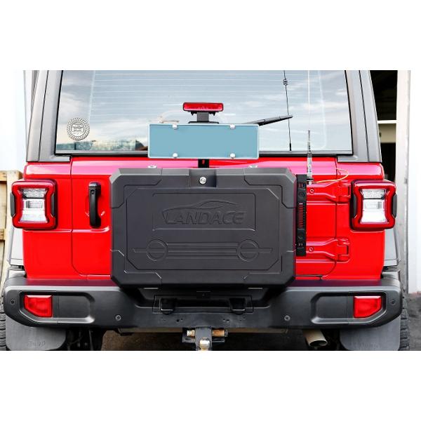 Efficiently Organize Tools with Aluminum Storage Box in Matte Black Powder Coating