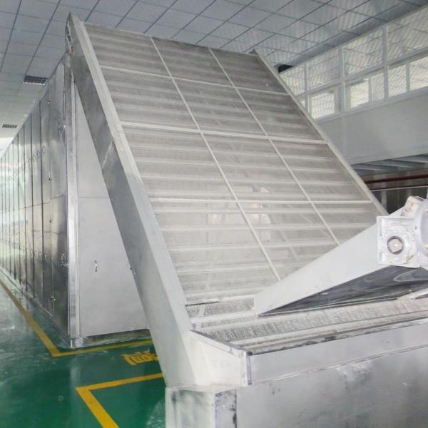 SGS ODM Fruit Belt Drying Equipment In Food Industry High Density Seamless Skeleton