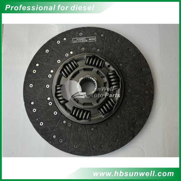 1878063231 Scania Truck Clutch Disc And Pressure Plate Black Colored
