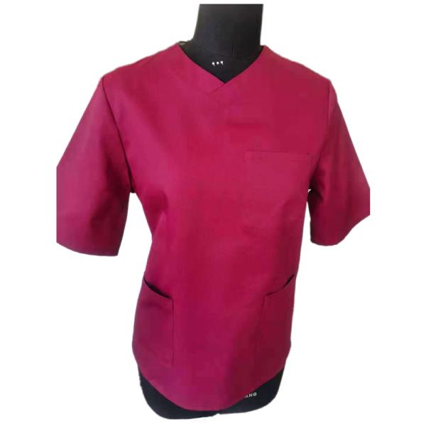 180gsm-220gsm Polyester Cotton Scrubs Medical Uniform Scrubs For Doctors Nurse