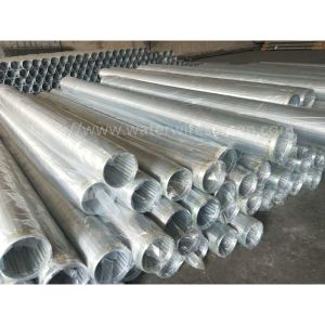 Vee-Shaped Wire Downhole Slotted Pipe