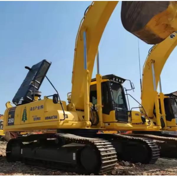 Excavadora Komatsu Pc350-10 de segunda mano Equipo de excavación usado 180KW 241hp