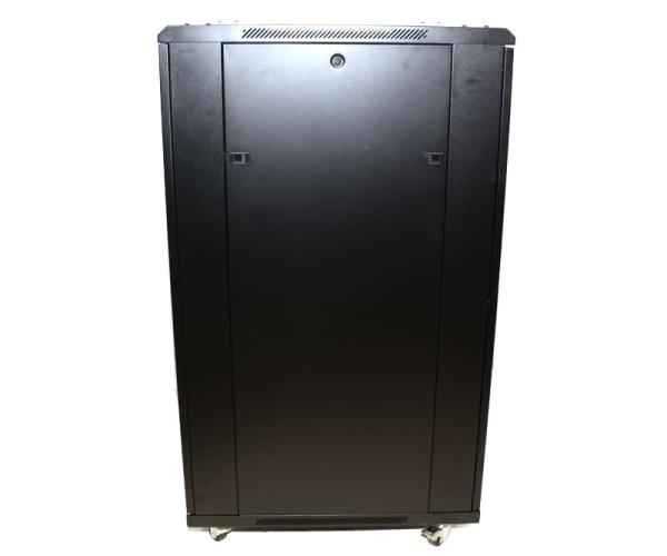Communications / Network Equipment Rack On Wheels 19 Inch Size Black Color