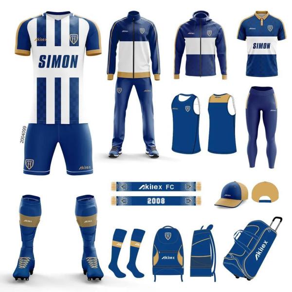                  New Design Wholesale Soccer Uniform Quick Dry High Quality Soccer Jersey of Sportswea             