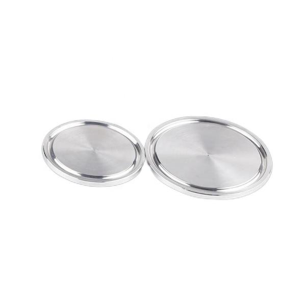 3/4''--12.0'' Equal Size Sanitary Stainless Steel Pipe Quick Blind Plate for 304 316L