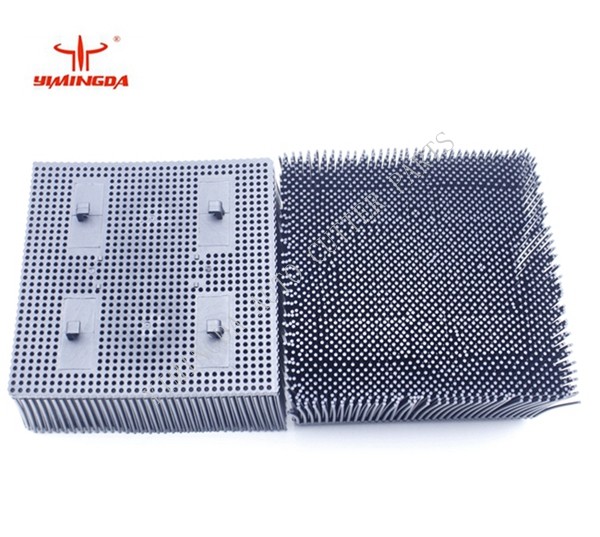 Чернота блока щетинки резца нейлона автоматическая чистит 100 x 100 x 42mm щеткой для Моргана