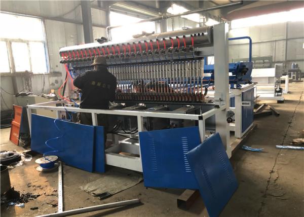 Pneumatic Reinforced Fence Mesh Welding Machine For Civil Building Beam Floor