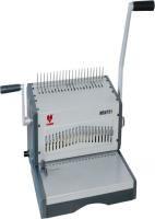 Machine à relier en plastique résistante de poinçon de bande de peigne des feuilles A4 du manuel 500