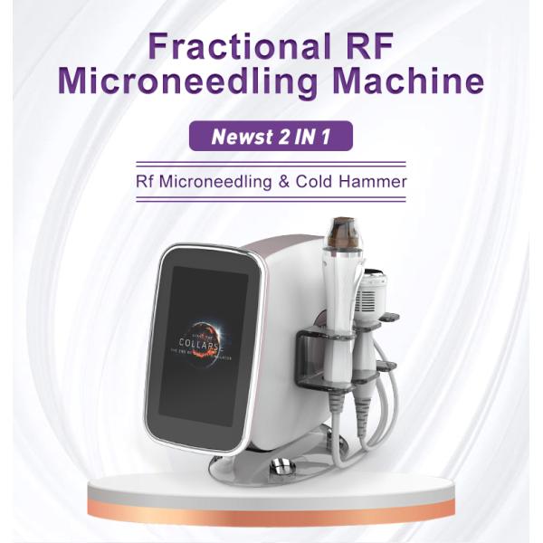 Gold Micro Needling With Radio Frequency Fractional Portable Rf Microneedling Machine For Face Beauty Device