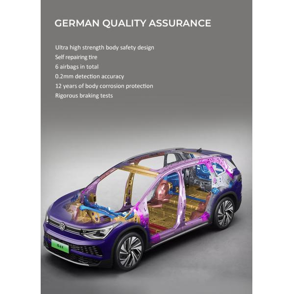 ID6X VW Electric Car 235/50 R20 ID 6 Electric SUV Electric Steering Wheel Assist