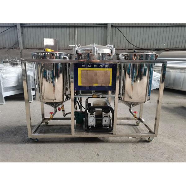 Peanuts Automatic Oil Press Machine 380V Small Oil Refinery Machine