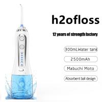 Casero/viaje utilice el agua portátil sin cuerda Flosser 2500mAh con pilas