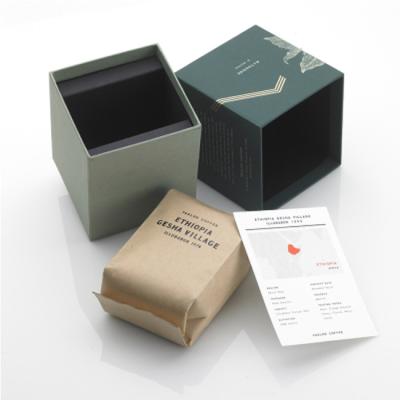 Caixa luxuosa doce do anel que empacota joia romântica feita sob encomenda materiais reciclados
