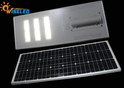 brilho alto montado Polo de luzes de rua do painel 60W solar com controle de tempo