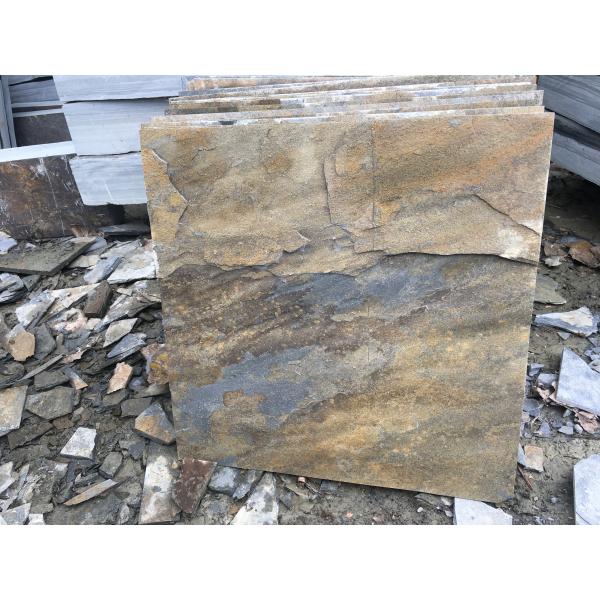 Natural slate culture stone sawn cut split China 30x30cm 40x25cm 60x25cm
