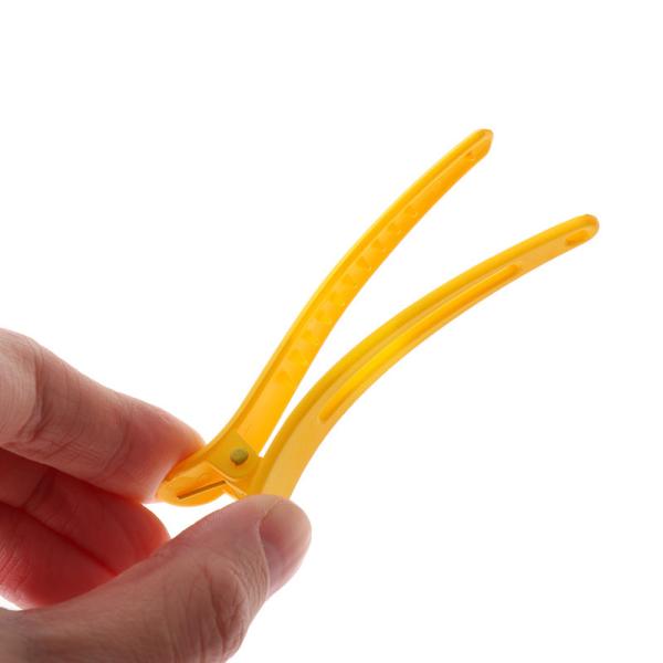 Grampo de cabelo da boca do pato dos acessórios elegantes da coloração de cabelo para o salão de beleza/home coloridos