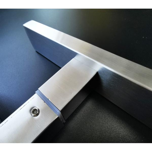 Защелка ручек окна двери нажима тяги нержавеющей стали серебряная для Bathroom