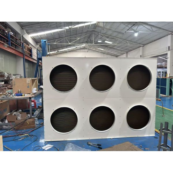 Custom OEM Industrial Automatic Window Mount Air Cooler High Efficiency Economical Low Noise Cold Rooms Tube Heat Exchanger 1
