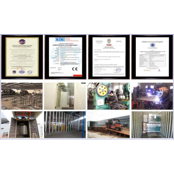 6FT X 9.5FT Powder COATED canada standard temporary fence panels mesh spacing 2