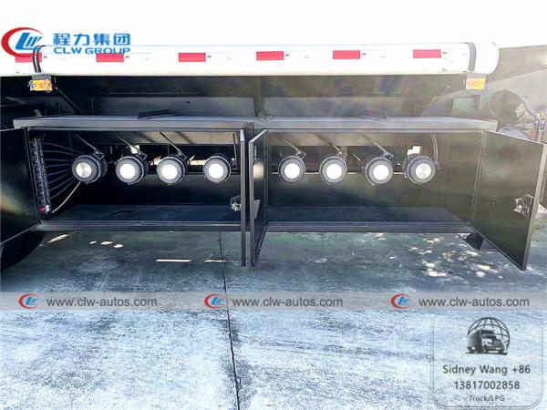 Tri axe 46000 litres de 35T 40T de livraison de camion de remorque diesel semi