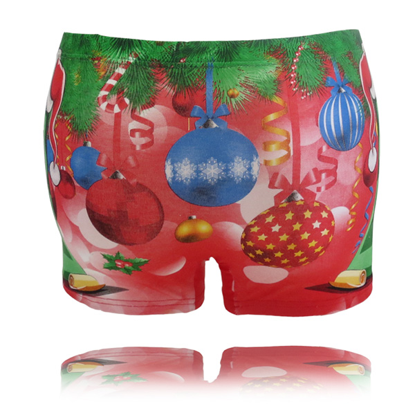 New Style Underwear Men underwear funny Print Cotton Men Boxer Sexy Brand Cuecas Cool Men