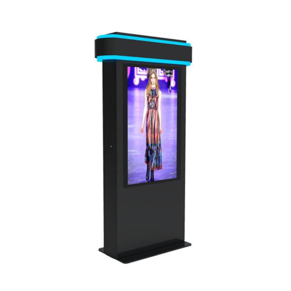 Urhealth bar type Android advertising display screen IP65 weatherproof 55 inch outdoor digital signage totem wifi