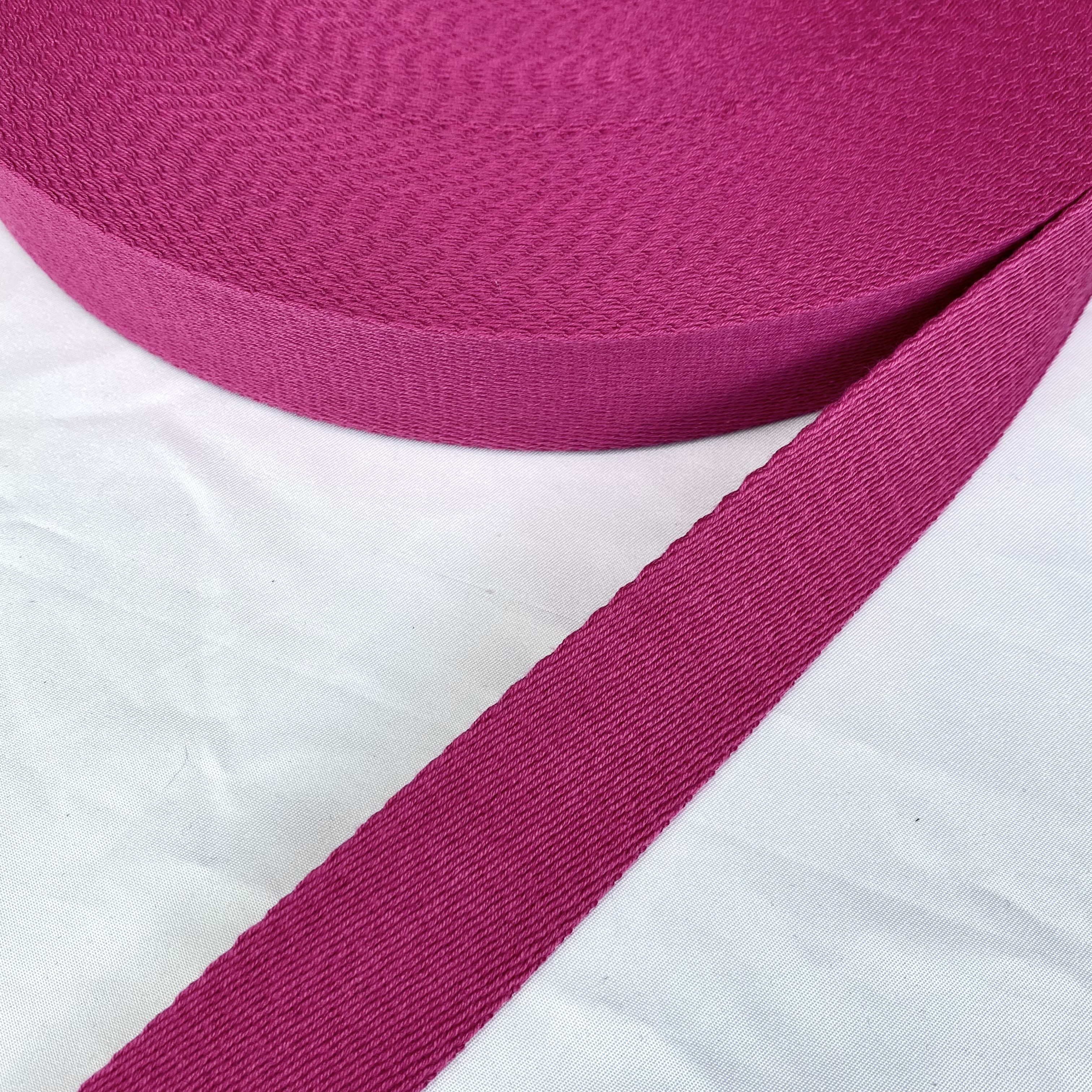 Thickened polyester-cotton webbing Various colors Backpack strap Belt Handbag strap