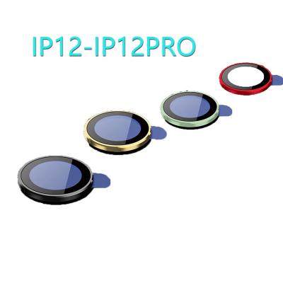 2 em 1 vidro do protetor da objetiva do telefone 9H moderou para o iPhone 12 pro 11 máximos pro