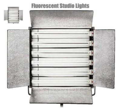 CE Approved Fluorescent Studio Lights , Fluorescent Photography Lights