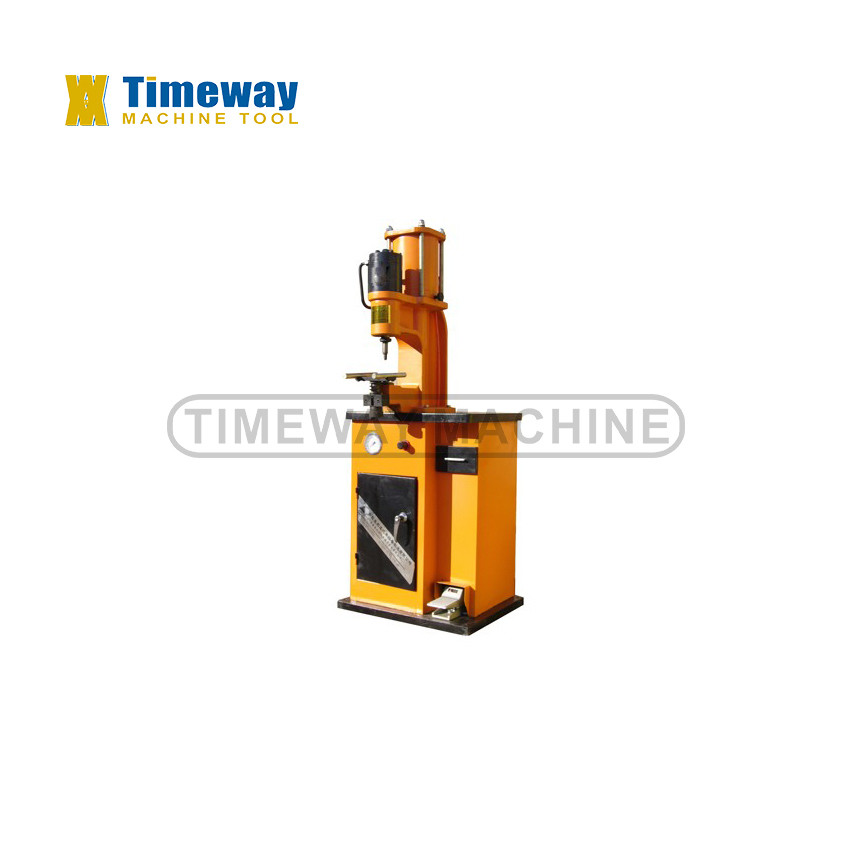 Upgrade Your Fiat 100-90 with QY-6 Model Pneumatic Hydraulic Brake Shoe Rivet Machine