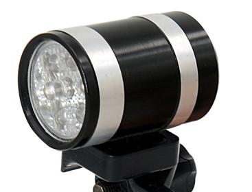 Luzes brancas/vermelhas de alumínio da bicicleta que iluminam acima a estrada com 2 * bateria CR2032 uma garantia do ano