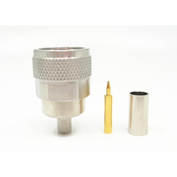 Мужская штепсельная вилка 50Ohm задабривает тип разъем-вилку n соединителя n