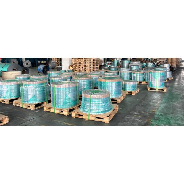 Thickness 0.25mm Copolymer Coated Steel Tape For Optical Fiber Cable 370mpa