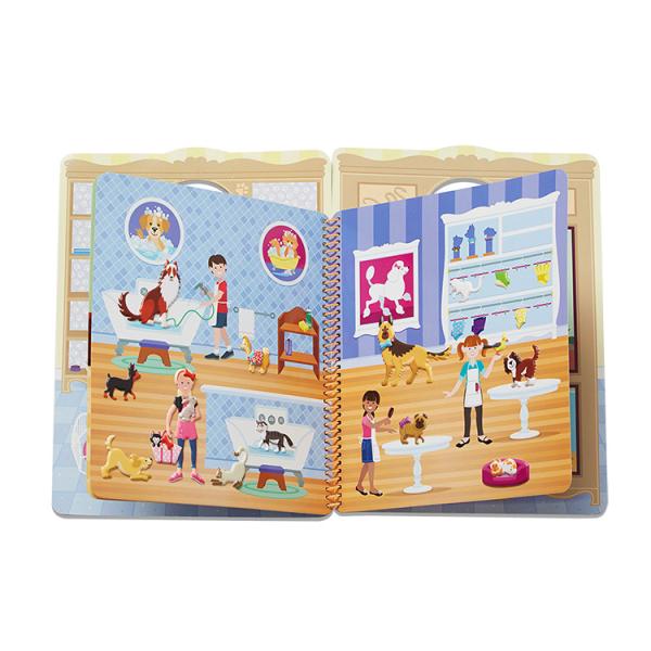 Small Vinyl Cute Cartoon Stickers 10x15CM for kids Promotional Gifts