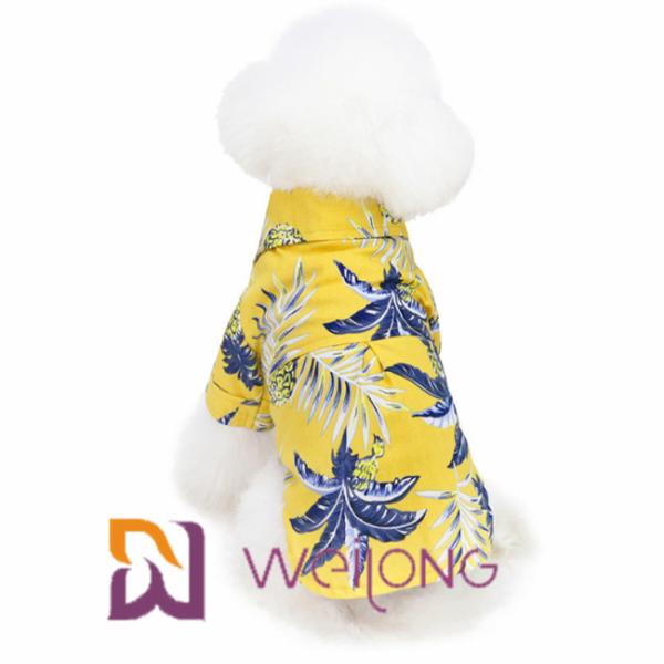 Short Sleeve Cotton Poplin Dog T Shirts For Dogs Breathable Comfortable