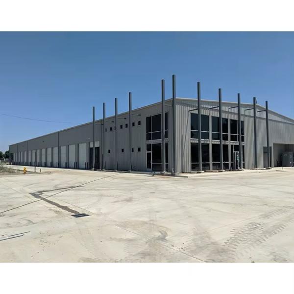 Industrial Design Style Prefabricated Steel Structure Warehouse for Hotel Project