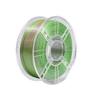 PLA Silk Dual Color PLA Plus Filamento de impressora 3D vermelho verde de seda
