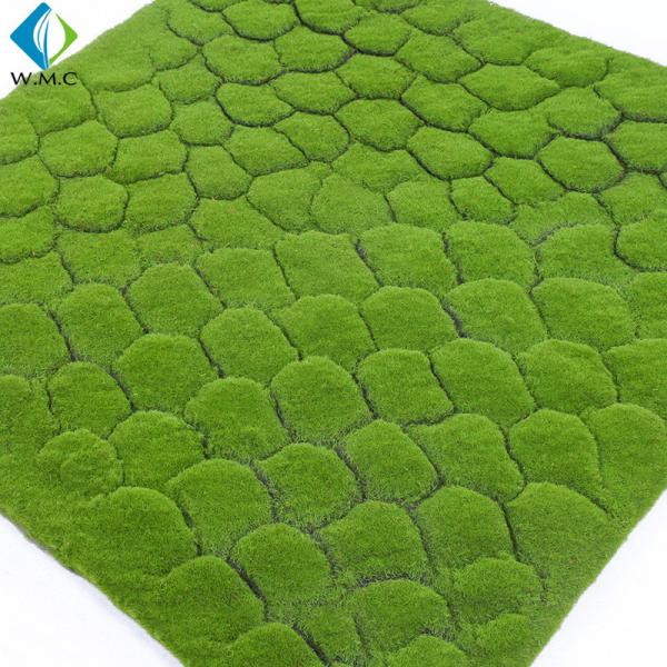 Moss Panel Type Artificial Vertical Garden , Hedge Boxwood Grass Wall