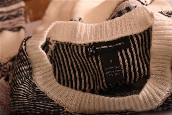 Ladies Casual Sweaters Keep Warm Autumn And Winter Pullover Multicolor