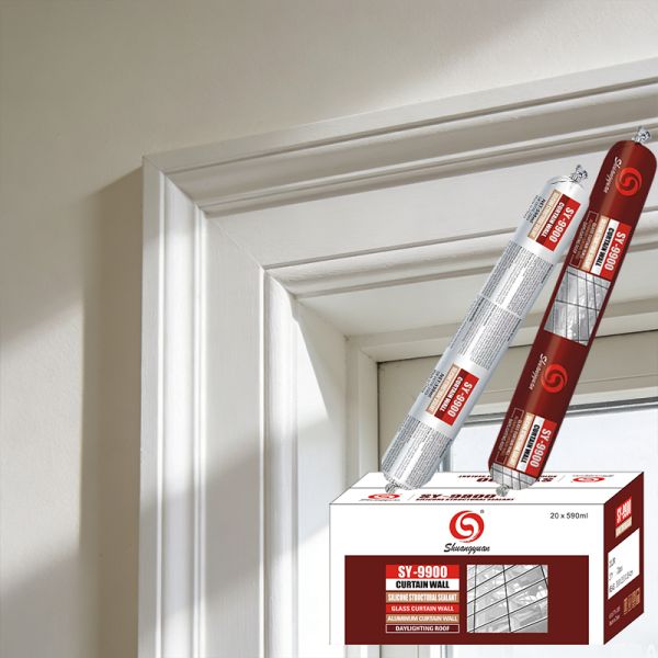 High Strength Neutral Silicone Structural Sealant, Long-Lasting Weatherproof for Buildings