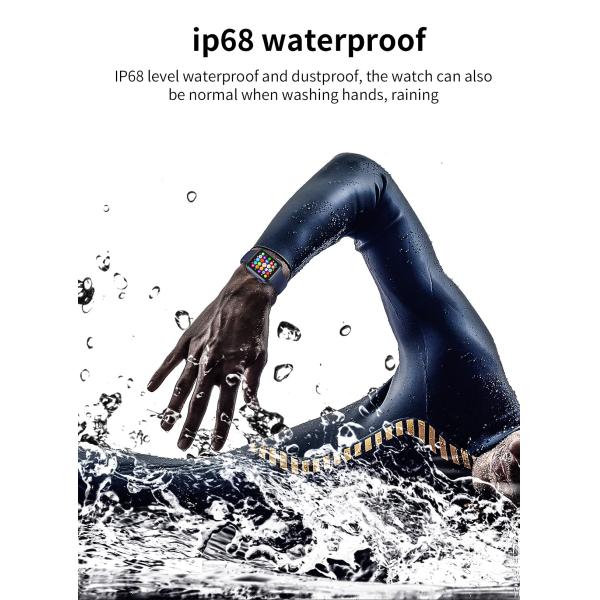 2021 AW9 умный экран дозора 1.75IPS 280 обнаружение температуры тела звонка батареи BLE mah умное