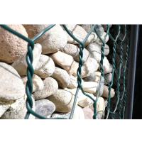 La taille standard Gabion enferment dans une boîte trois hexagonaux a tordu le mur de soutènement galvanisé