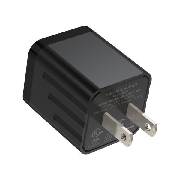 Focuses 200VAC Dual USB Wall Charger Folding USB Plug Widely Compatible