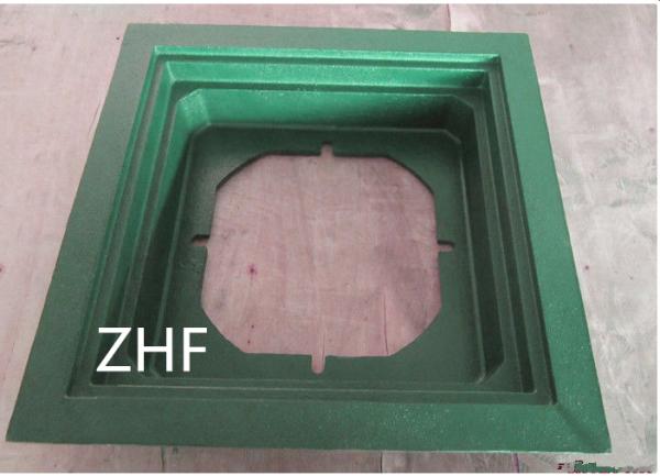 Square Frame Cast Iron Drainage Products Din 10 Inch Long Working Life