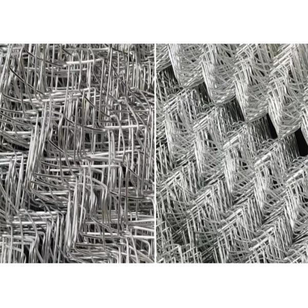 2 крен провода циклона отверстия диаманта загородки 50mm звена цепи металла дюйма