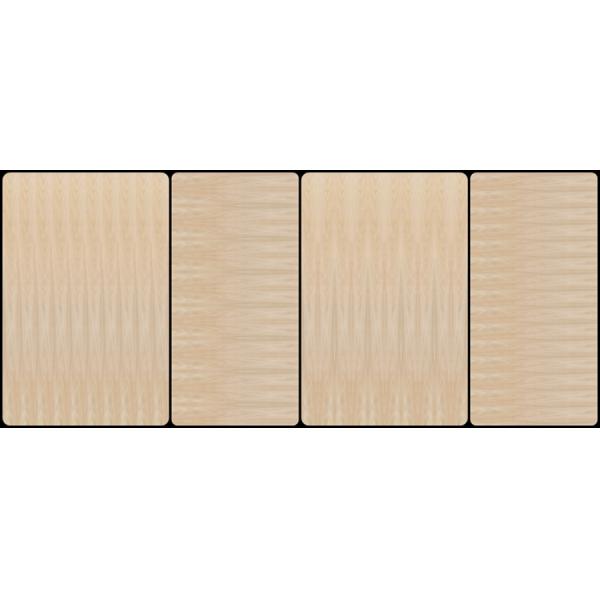 Естественная крона облицовки древесины белого бука отрезала подгонянное обслуживание