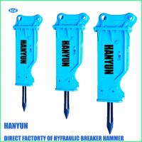 30t 42CRMO Hydraulic Concrete Breaker For Skid Steer Building Rock Breaker Machine